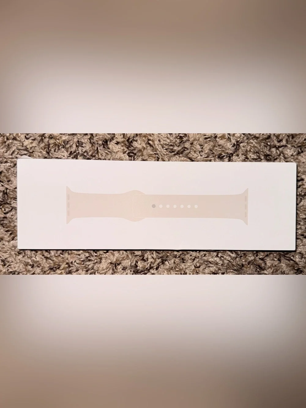 Apple Beige Silicone Watch Band for Apple Watch - 40MM